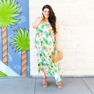 Pina Colada Maxi Dress